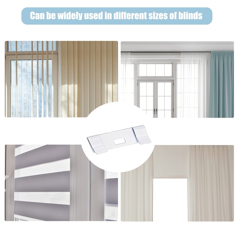 20 PCs Vertical Blind Repair Vane Metal Blind Repair Tabs
