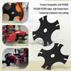 Karbay 2 Pcs 375-525 (8 x 1 Center Hole) Star