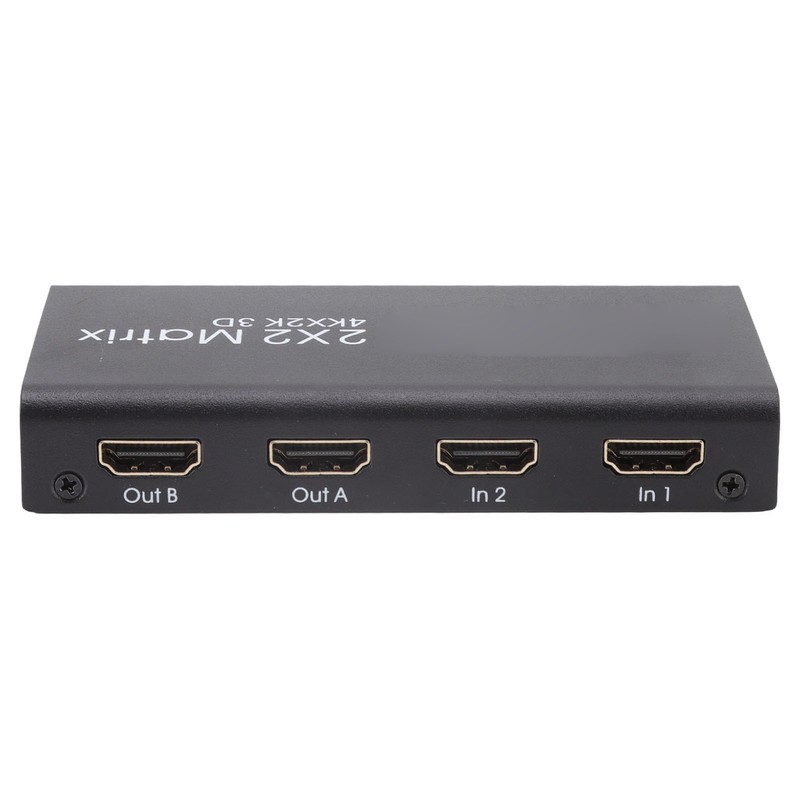 HD Multimedia Interface Switcher 2 in 2 Out 4K 30Hz
