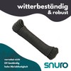 SNURO Nylon rope (4 mm, 20 m, black) - paracord