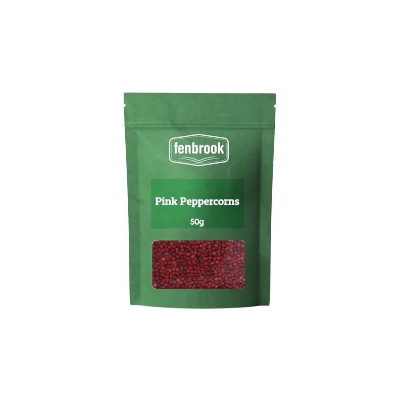 Pink Peppercorns 50g by Fenbrook
