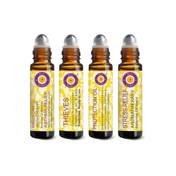 dve herbes Deve Herbes Kit of Pure Aromatherapy Essential Oil