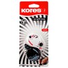 Kores KR84901 Korrekturroller, 8 m x 4.2 mm, schwarz/weiß