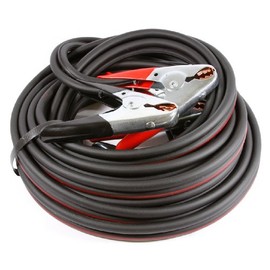 Forney 52870 Twin Cable Battery Jumper Cables, Heavy Duty Number 4, Black and Red, 12-Feet