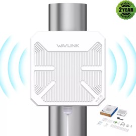 Wavlink 3000Mbps Outdoor WiFi6 Router Repeater WiFi Extender Mesh Wifi AP Long 3KM Range
