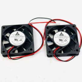 Delta (LOT OF 2) DELTA ELECTRONICS FAN AUB0612HHB-A / 2½" x 2½" -   12V - 0.20A