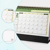 Desk Calendar, 2024-2025 Desk Calendar 7.48x6.3 Inch Academic Year Standing