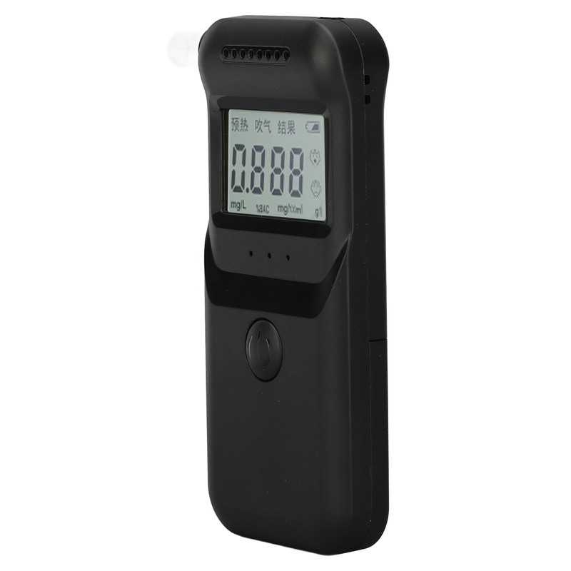 Digital Alcohol Checker Portable Breath Analyzer LCD Display High Accuracy