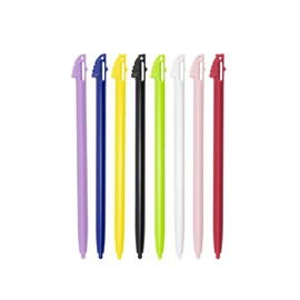 Mcbazel Touch Screen Pen for NS 3DS XL & 3DSLL, 8-Pack Stylus Set (White, Black, Blue, Pink, Light Purple, Yellow, Red, Apple Green), Compatible with NS 3DS & DS