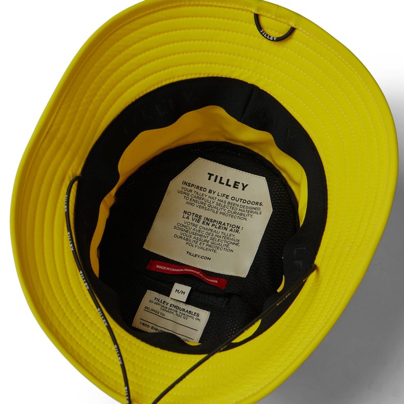 Tilley Technical T1 Bucket Hat, Yellow, X-Large