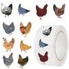 Easter Stickers, 500 Pieces Chicken Stickers, Animals Chicken Stickers, Children's