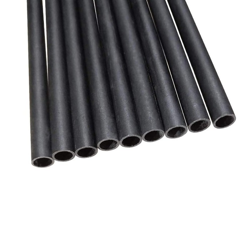 AMEYXGS 30 Inch 6.2 mm Pure Carbon Arrow Shaft Spine