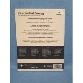 Residential Energy Cost Savings and Comfort for Existing Buildings New 6th Ed.