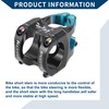 Hihaha Bike Stem/Short Handlebar Adjustable Stem/for Mountain Bike Durable Aluminum
