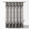 Lush Decor Boho Medallion Shower Curtain, 72" x 72", Dark