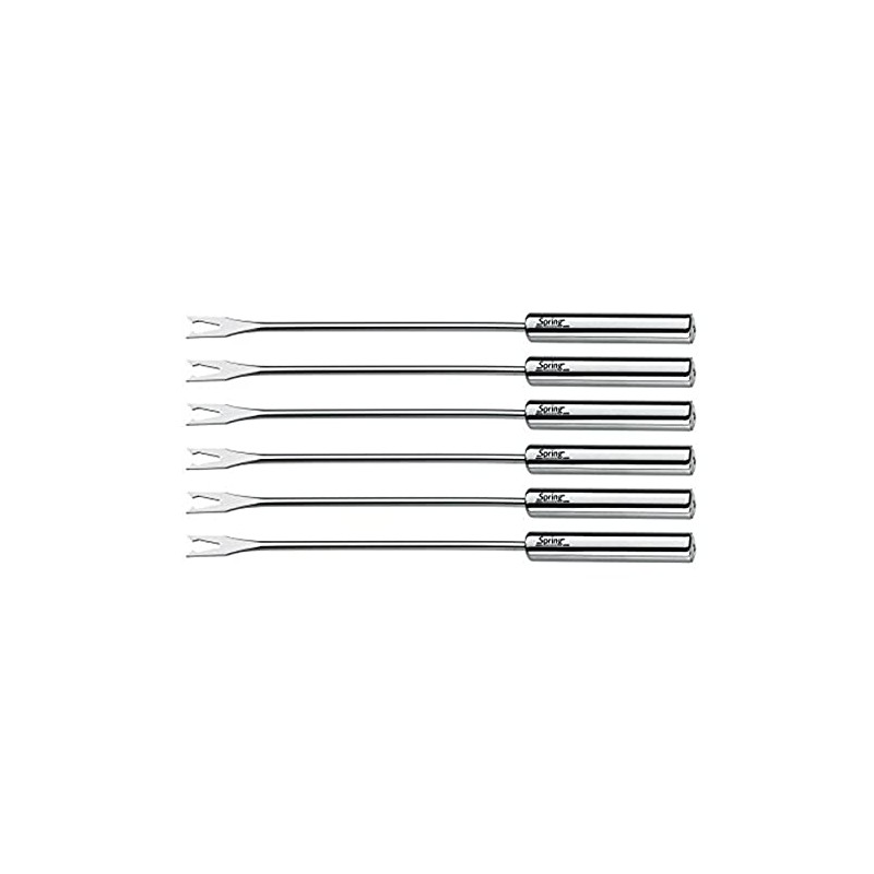 Spring Fondue Forks INOX – Box of 6
