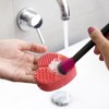 Silikon Pinselreiniger, innovatives Design, für verschiedene Haarteile