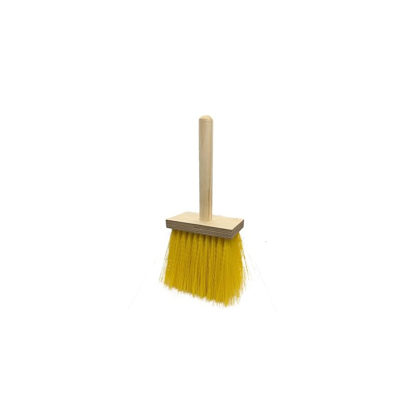 Bon Stucco Dash Brush – 6" x 3" Wood Block