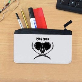 Azeeda 'The Heart of Table Tennis' Pencil Case (PC00055905)