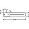 OSRAM DULUX L18 LED lamp for 2G11 base, 8 watt,