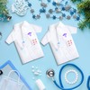 Geiserailie 3 Pieces White Coat Ceremony Gifts Wine Bottle Shirt
