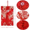 4 Pcs Silk Red Envelopes Lucky Money Pockets Hongbao Chinese