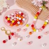 SOFPLATE Pack of 180 16 mm Colourful Wooden Beads Round