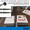 Premium Stainless Steel Hidden Deck Fastener Starter Clips 100/Box for