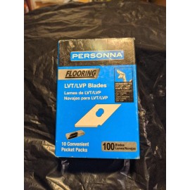 Personna 100 PERSONNA LVT/LVP Steel Replacement Knife Blades  Laminate Flooring Cutter