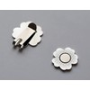 Cherry Blossom Golf Marker Hat Clip Magnetic Detachable Cherry Petal