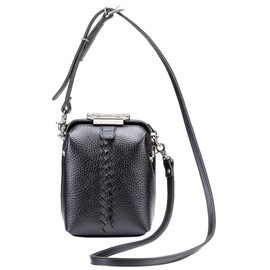 Yota YK56E Toyooka Bag Certified Smartphone Shoulder Mini Dulles Bag (ELK), Black