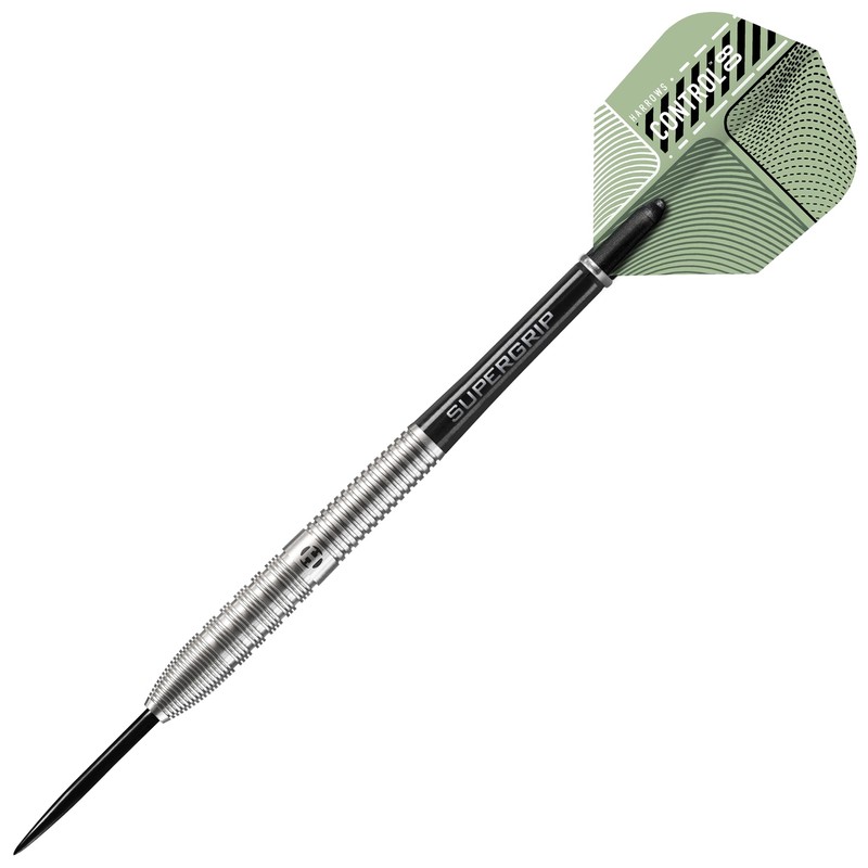 Harrows Control Tapered 80% Tungsten Steel Tip Darts Set (23,