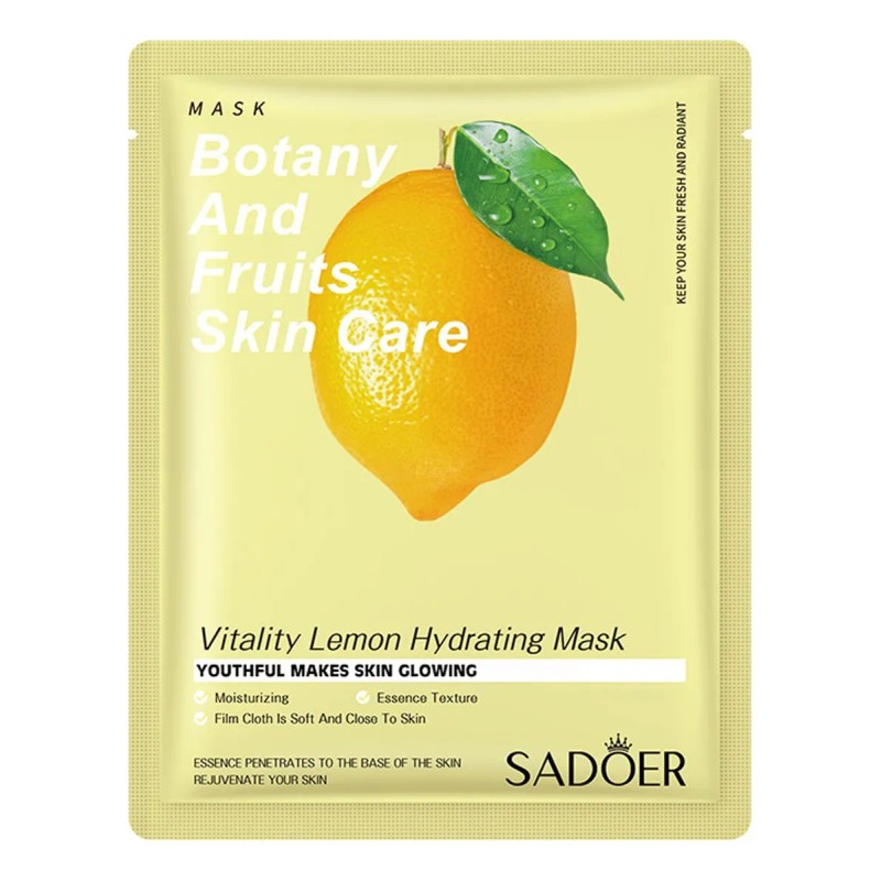 20 Mascarillas Faciales De Frutas Para Niñas, Mascarilla De