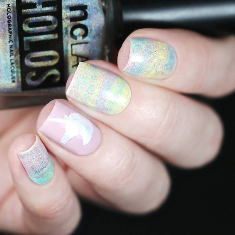 Whats Up Nails - Unicorn Head Vinyl Stencils for Nail
