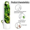 WADY 3 pcs Herb Keeper, Herb Saver for Refrigerator, Herb