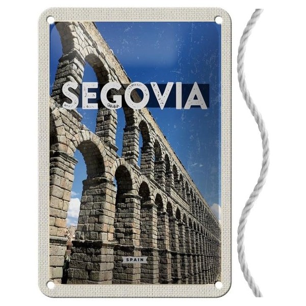 Blechschild mit Kordel 18 x 12 cm Spanien Reise Urlaub