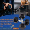Gymnastics Power 5 LB Hex Dumbbell Exercise & Fitness Weight
