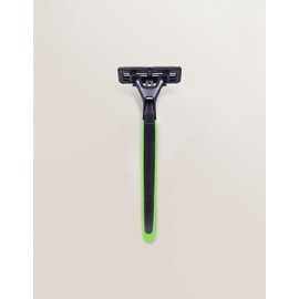 Dorco [도루코] 트윈 플러스 그린 휴대용 면도기(10개입) Dorco Twin Plus Green Portable Razor (10 Pack)