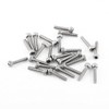 Paquete de tornillos de zócalo hexagonal de acero inoxidable de