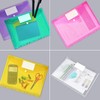 Document Wallet A4 30 Pack, Document Folder A4 Transparent Portfolio