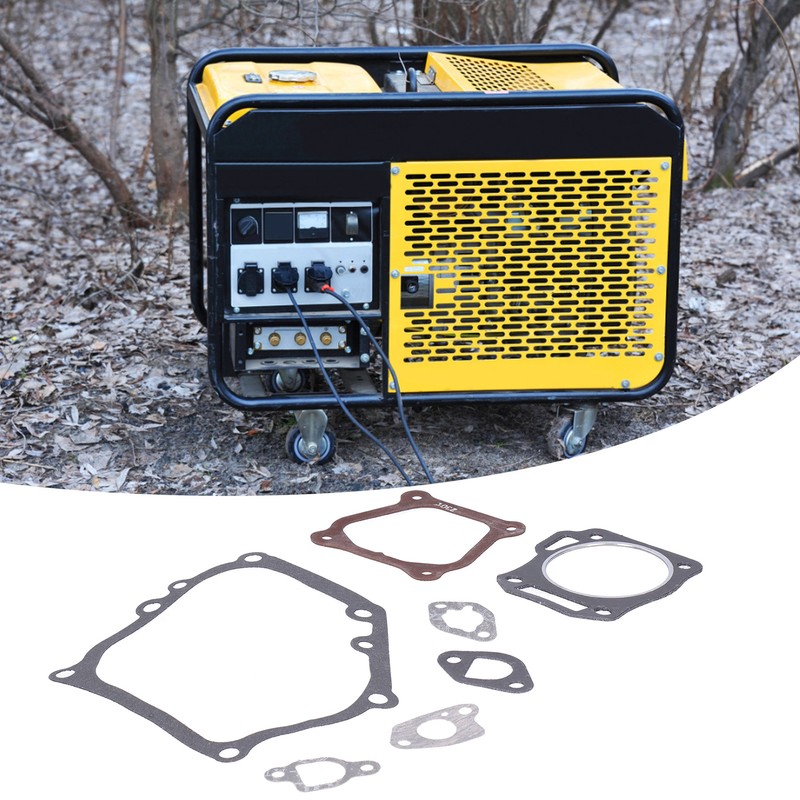 4Set Engine Gaskets Kit Accessory Parts for 170F/GX210/ 2.8-3KW Gasoline
