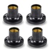 ShuoHui Lamp Holder E27 Universal E27 Socket Lamp Holder Flat