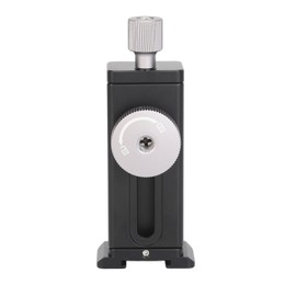 Phone Tripod Mount with Cold Shoe 1/4in Screw Hole Expandable Tripod Adapter for Photography Live Streaming