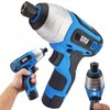 12V Max Brushed Powerful Cordless Impact Screwdriver Drill with Battery