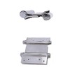 POWERTOOL Stainless Steel Spring Hinge, 2pcs Double Action Spring Hinge