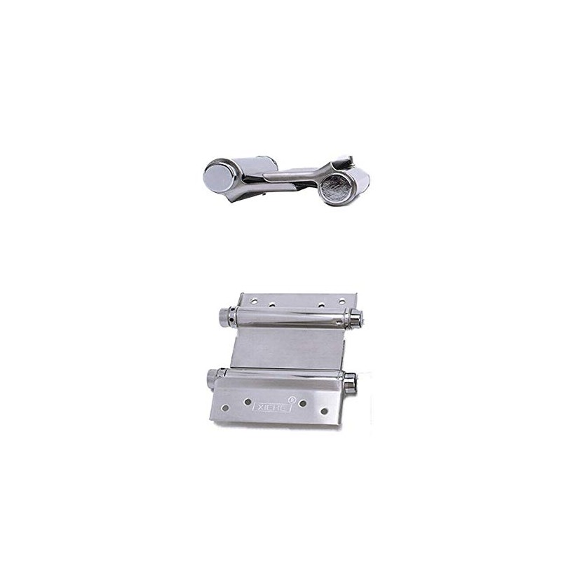 POWERTOOL Stainless Steel Spring Hinge, 2pcs Double Action Spring Hinge