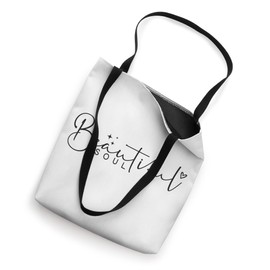 Beautiful Soul Inspiration Quote Art Tote Bag