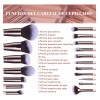 Juego De Brochas De Maquillaje Profesional De 25 Piezas