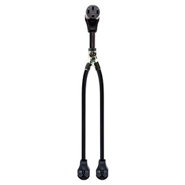 RV Trailer Camper Electrical Amp Up! Y-Adapter 44670