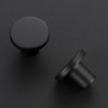 Ravinte Pack of 20 Cabinet Knobs, Black Knobs for Cupboards,